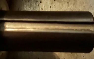 Шпонка из нержавейки по мягкому валу